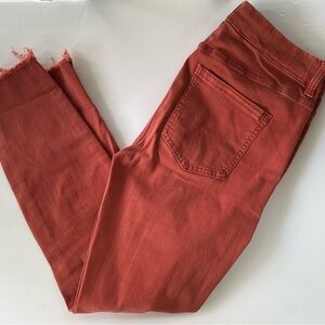 Liverpool Women's Ankle & Cropped Jeans in Rust